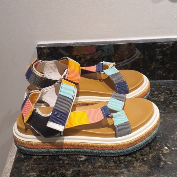 Tory Burch Shoes - TORY BURCH STRAPPY SANDAL Nice! Preowned Size 7M